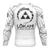 [ReStocked!] Long-Sleeve Rashguard (White) Photo 2